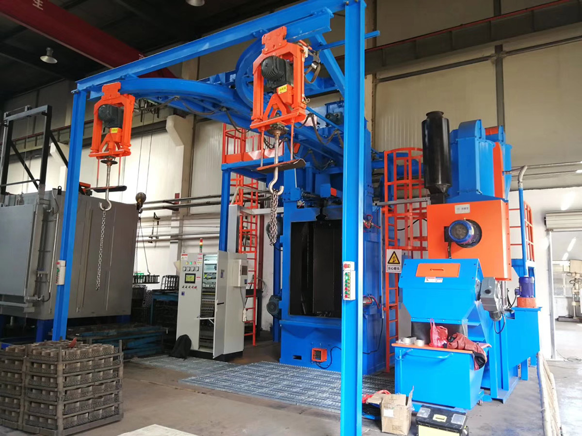 深圳百超机械吊钩式抛丸机设备 深圳百超机械吊钩式抛丸机设备