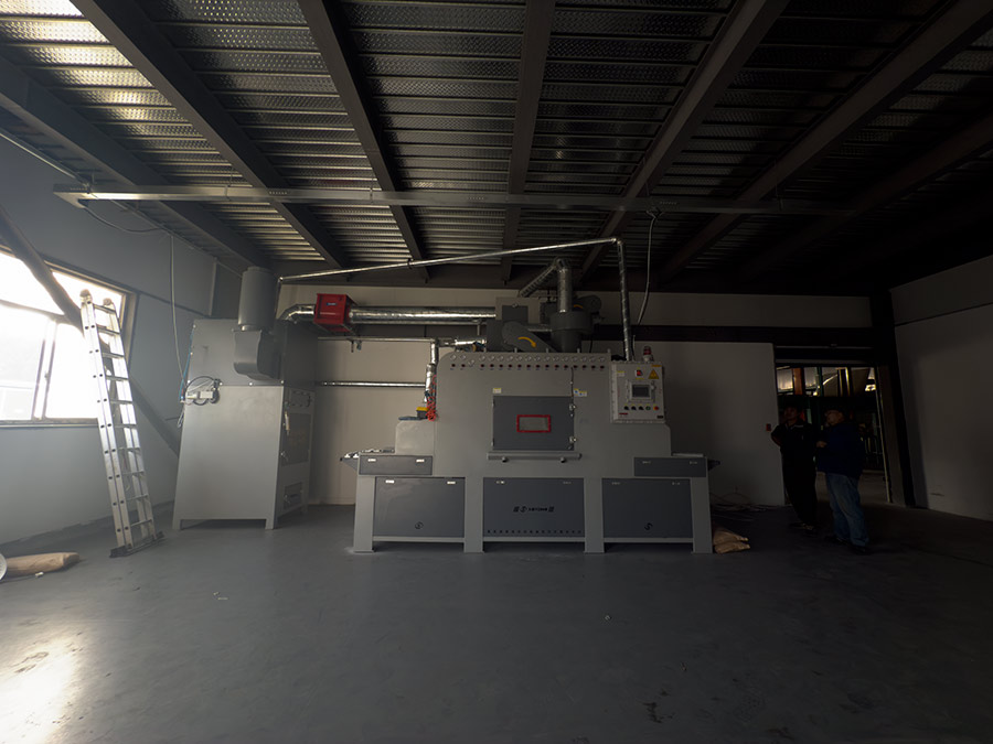 输送式自动喷砂机设备